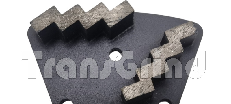 Trapezoid Diamond Grinding Head