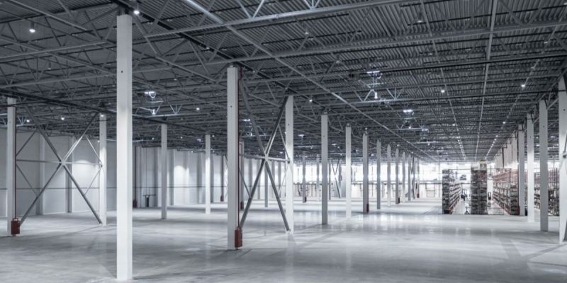 polished concrete floor