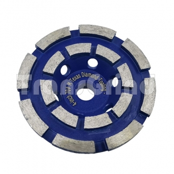 cina Double Row Grinding Cup Wheel For Concrete produttore