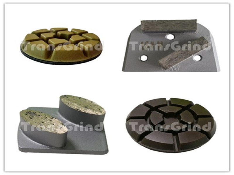 differenze dell'effetto di livellamento e scegliere metodi tra placche abrasive con legante in resina e placchette abrasive con legante metallico
