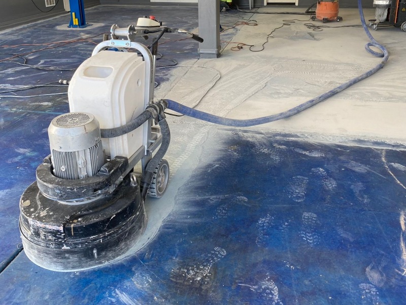 How to Remove Thick Coatings from Concrete Floors